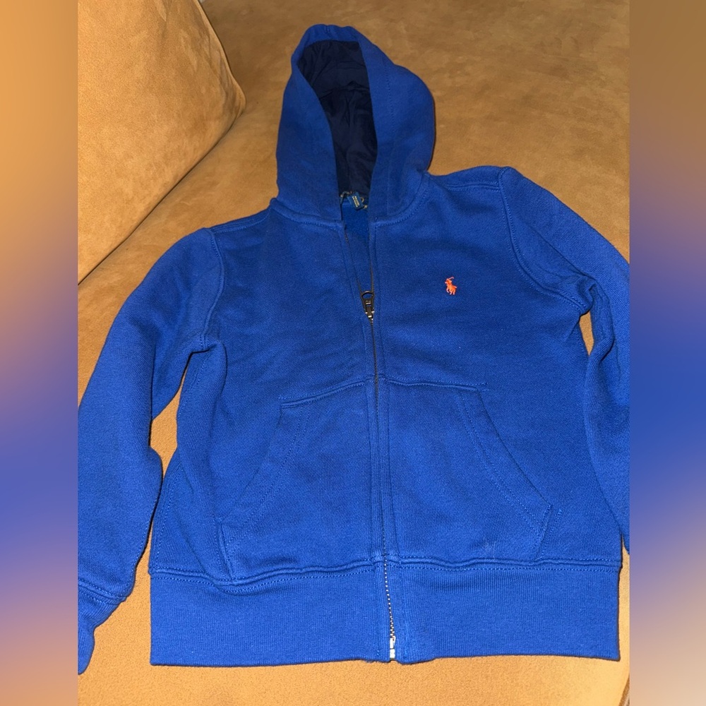 Ralph Lauren boys hoodie. Size 4. Excellent used condition.